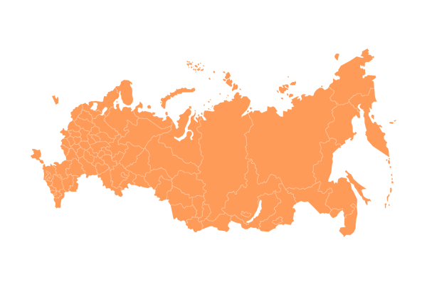 Доставка в любую точку России и СНГ